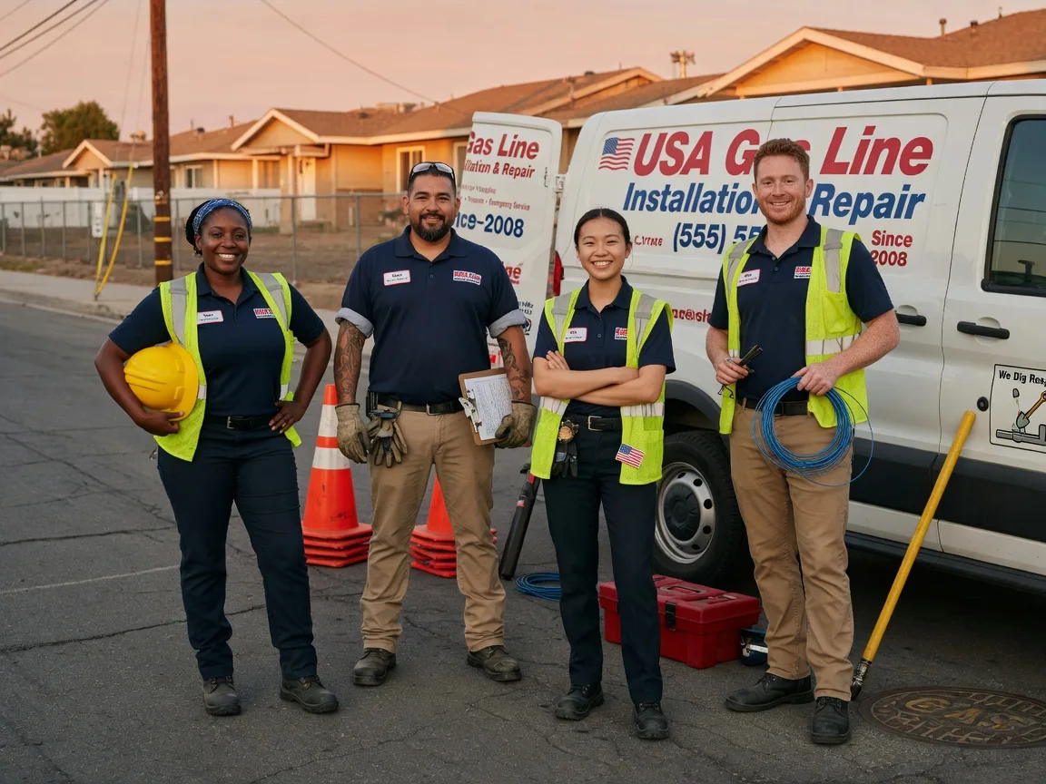 Gas Line Installation company in Mapleton, IL